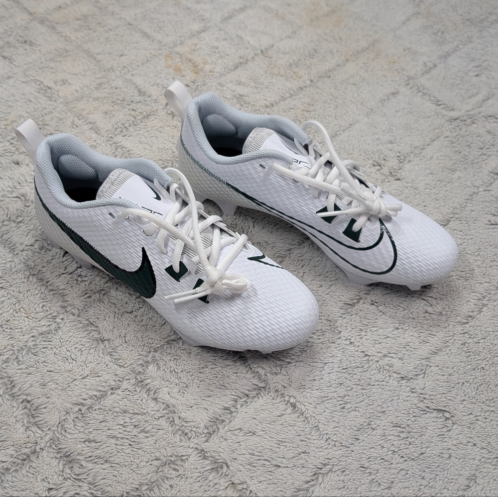 Nike Vapor Edge Speed 360 2 TB White Green Fir Football Cleats Mens 8 FJ1582-130
